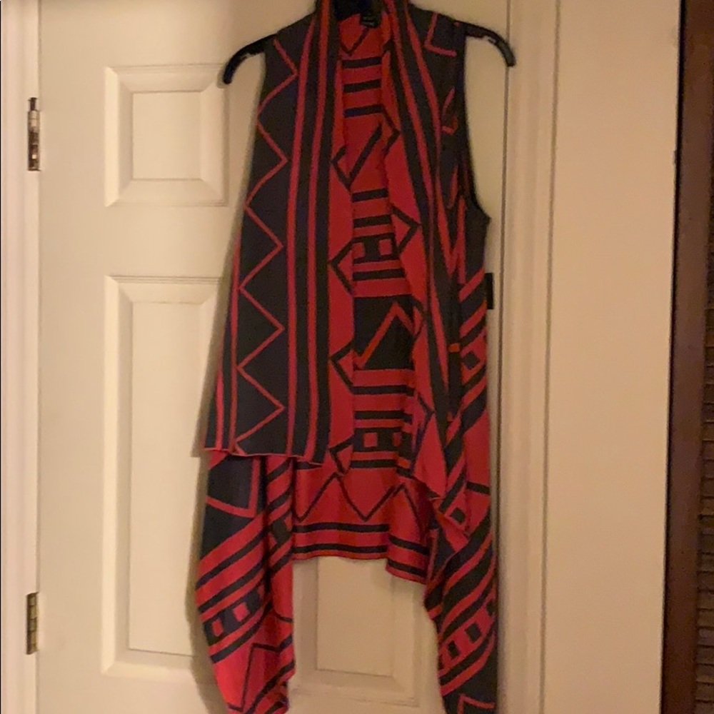 Long sweater vest